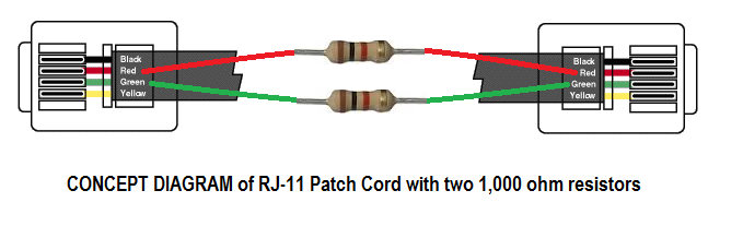 RJ11-patch-cord-with-1K-resistors