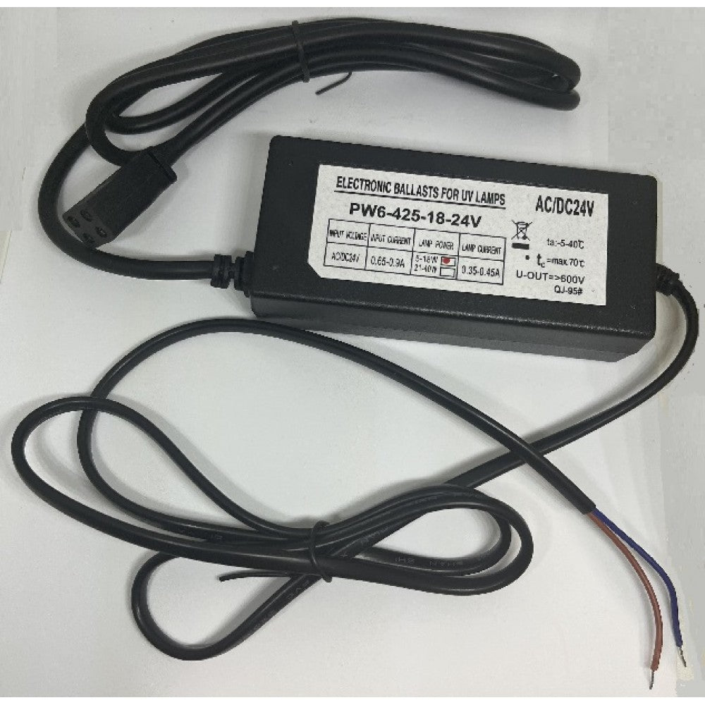 24VAC Electronic Ballast for UV Lamps with Visual Alert | HQ Telecom