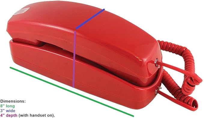 Trim-Style Emergency Hotline Dialer Wall/Desk Phone - HQ Telecom