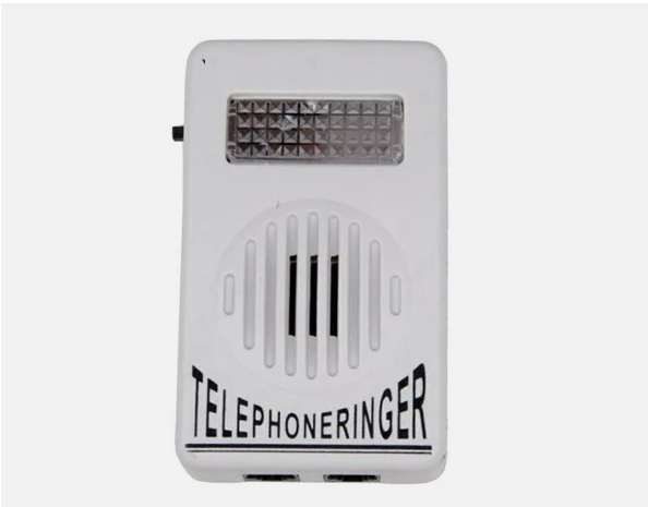 Loud Telephone Ring Ringer Sound Amplifier w/ Visual Alert