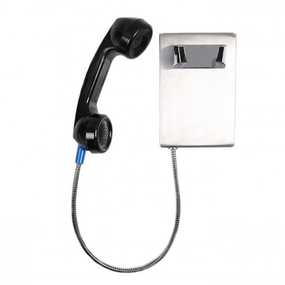 Vandal-Resistant Stainless Steel Wall-Mount Phone | HQ Telecom