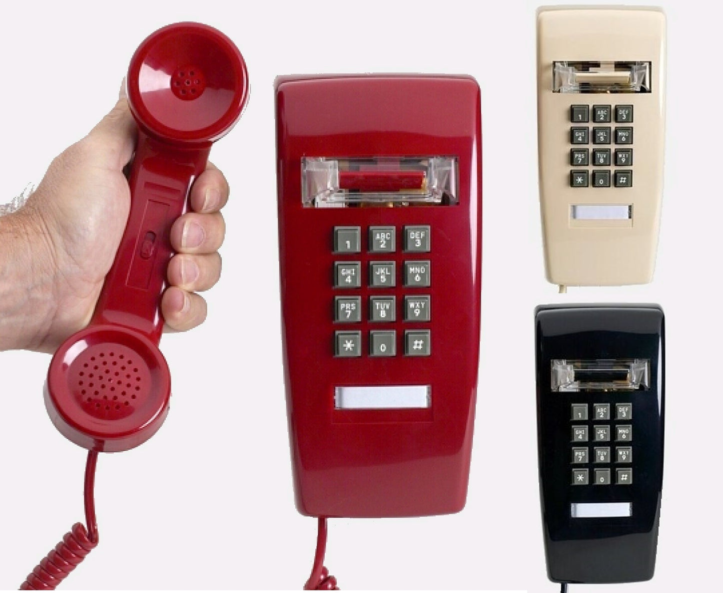 Industrial / traditional Wall phone with Keypad | HQ Telecom